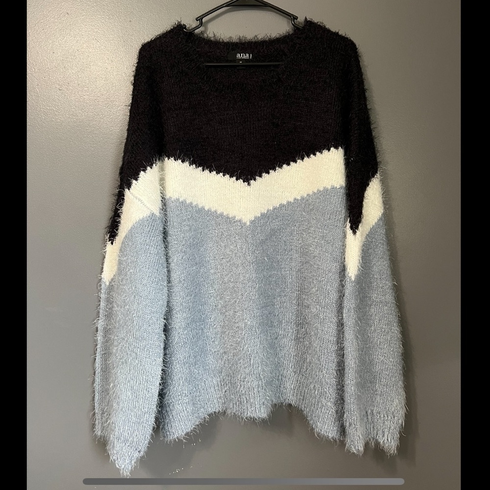 A.n.a Womens Plus Fuzzy Sweater